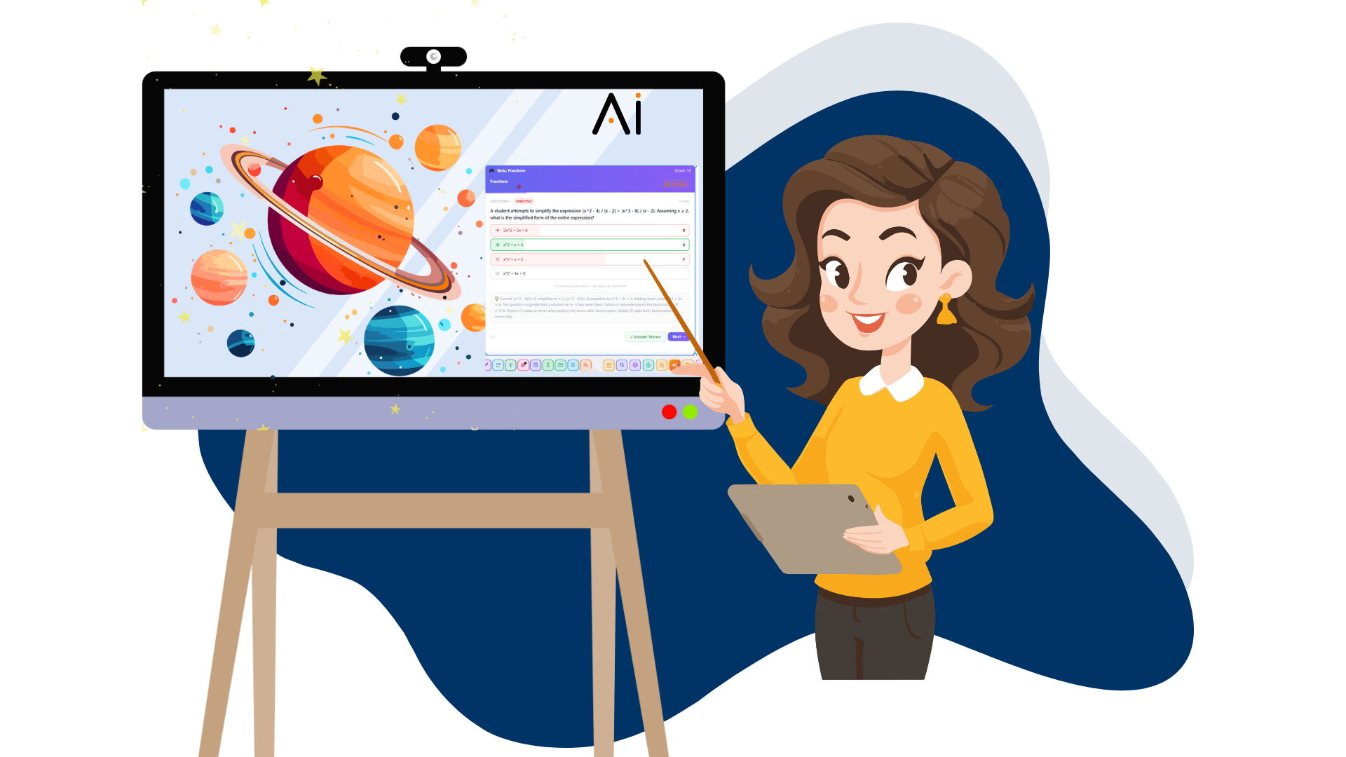 AyeBoard:

The Intelligent Classroom Experience!